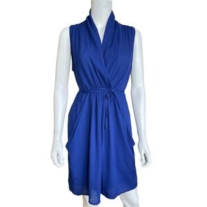 Bar III Sleeveless Tie Waist Dress Size Medium